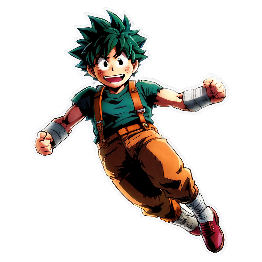 Deku Jumping Png 33 PNG Image