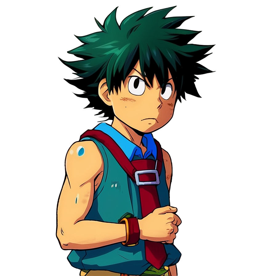 Deku Tears Of Determination Png 05062024 PNG Image