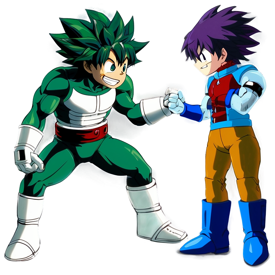 Deku Vs Villain Png Spg69 PNG Image