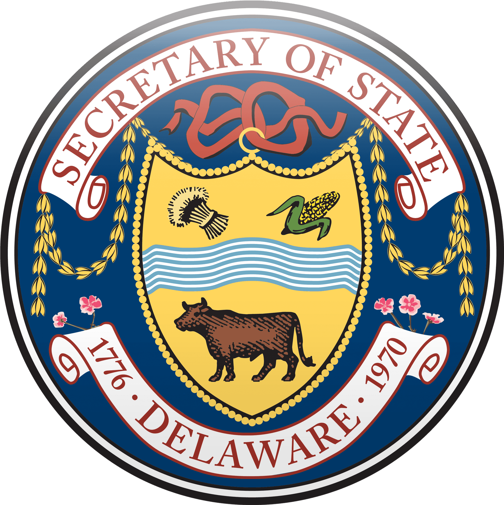 Delaware Secretaryof State Seal PNG Image