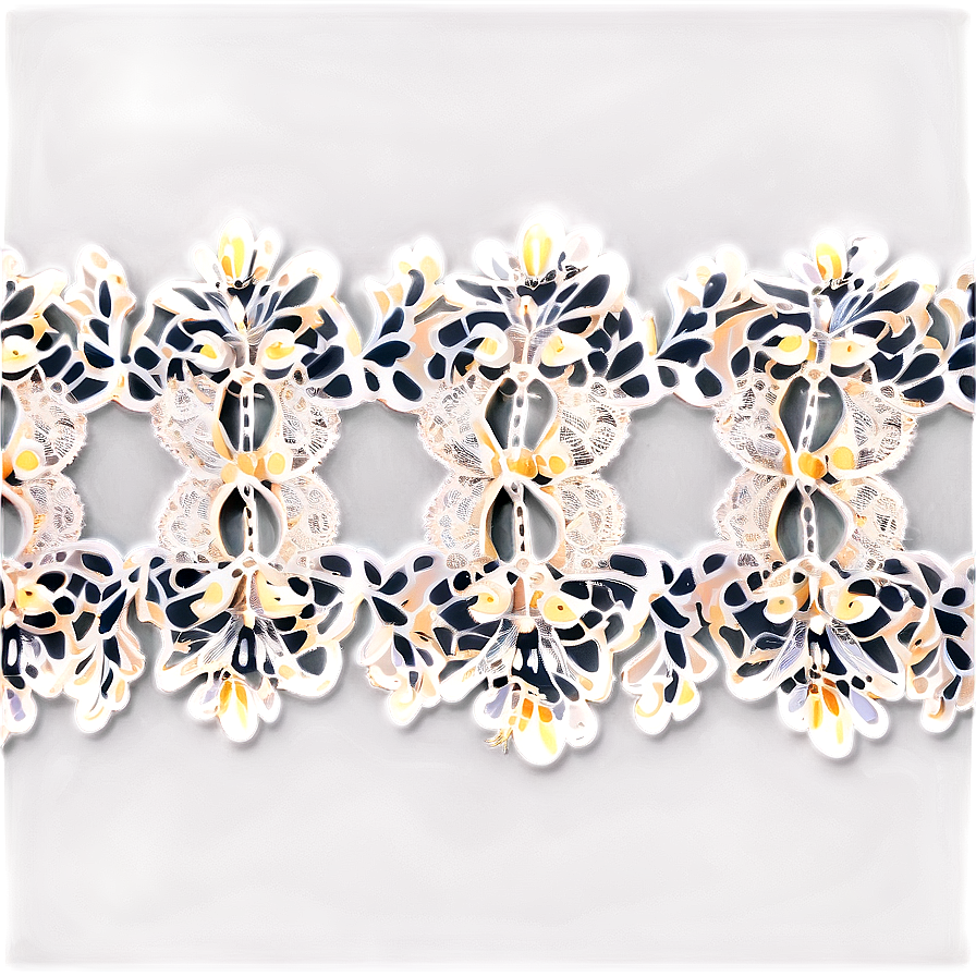 Delicate Lace Trim Png Nqb PNG Image