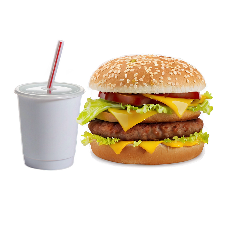 Delicious Big Mac Meal Png 20 PNG Image