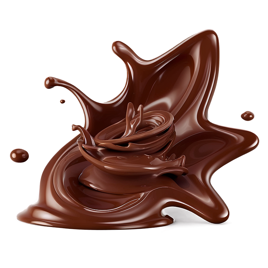 Delicious Chocolate Splash Png Aql85 PNG Image