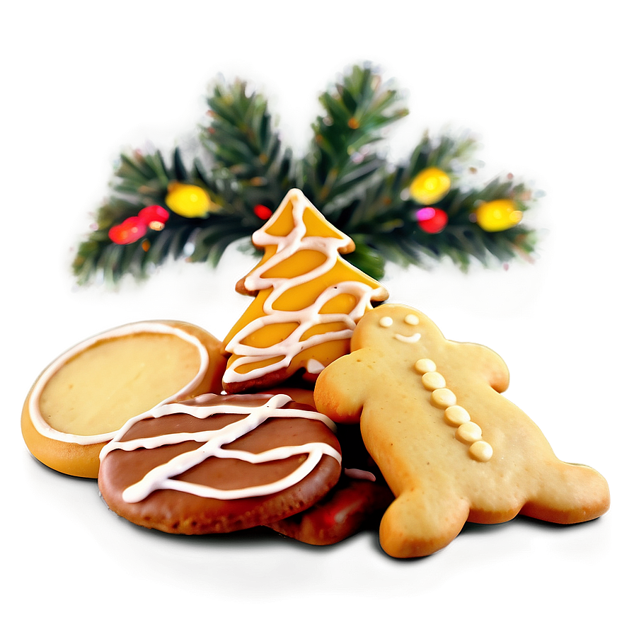 Delicious Christmas Cookie Assortment Png Psw27 PNG Image