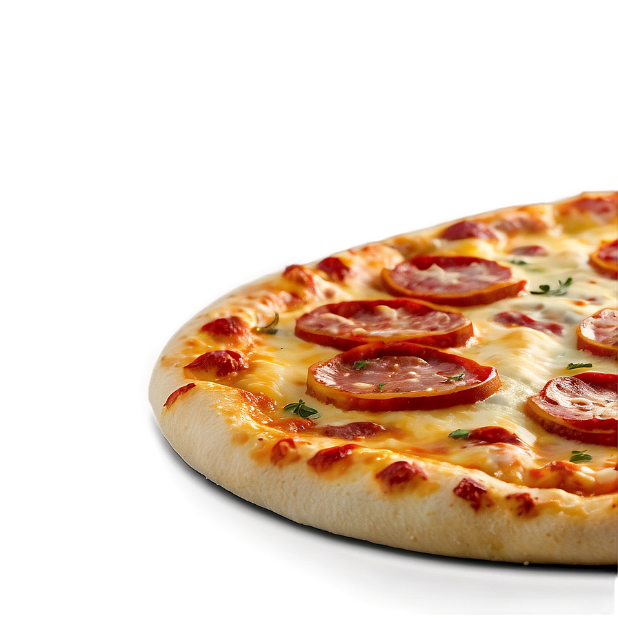 Delicious Pepperoni Pizza Png Dvh15 PNG Image