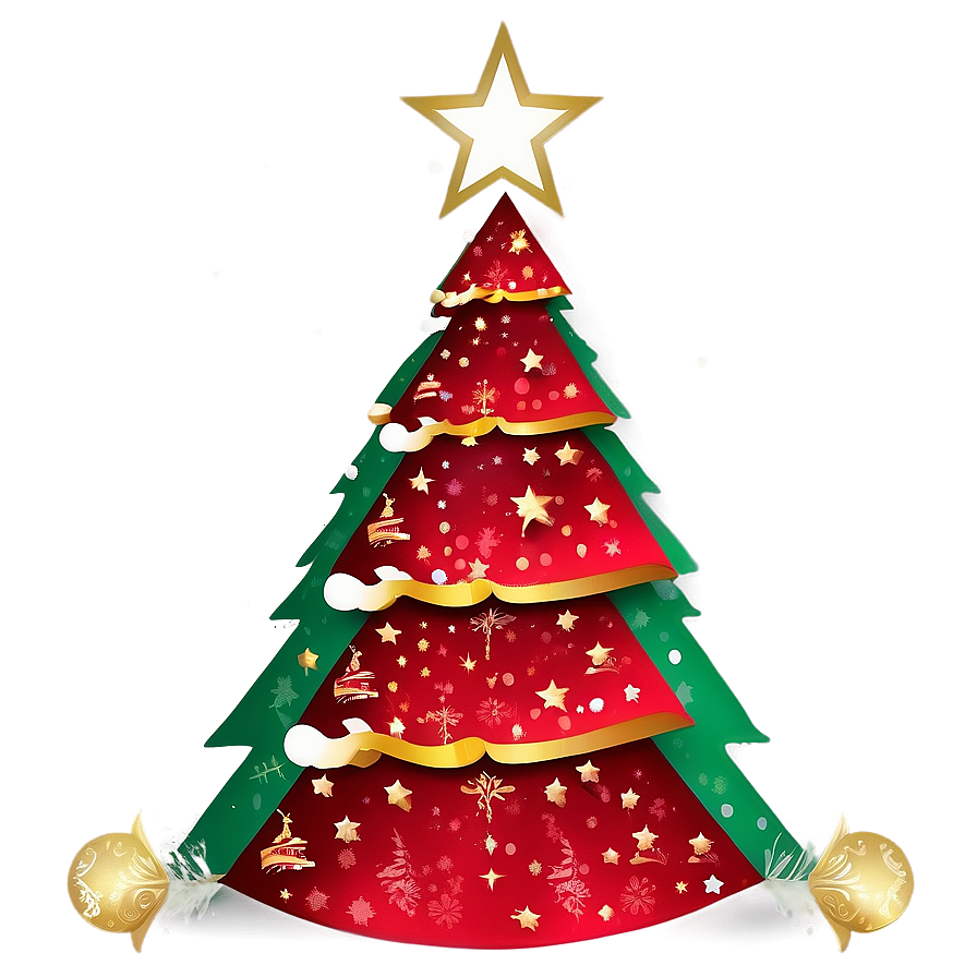 Delightful Christmas Tree Graphic Png 83 PNG Image