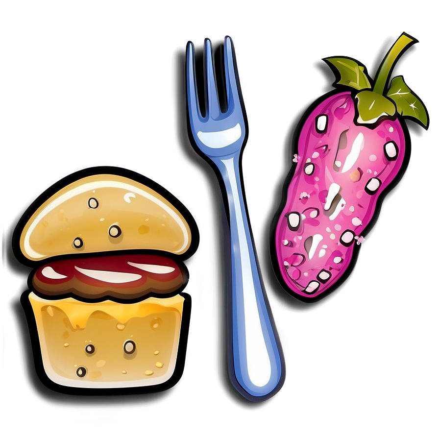 Delightful Food Designs Png Kiv36 PNG Image