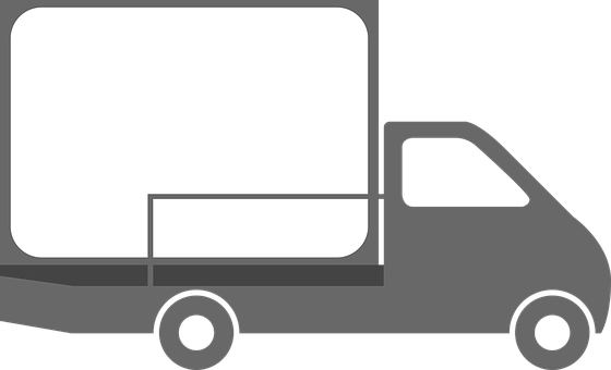 Delivery Truck Vector Illustration PNG Image