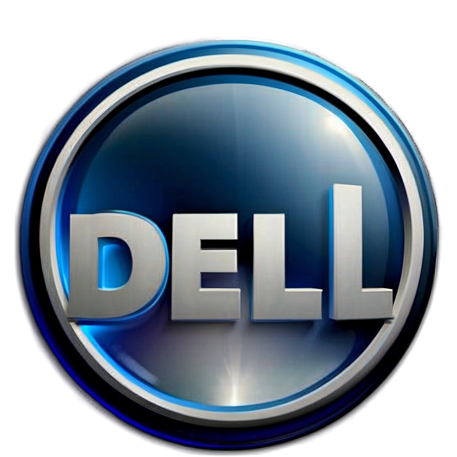 Dell Logo With Shadow Png Jaf PNG Image