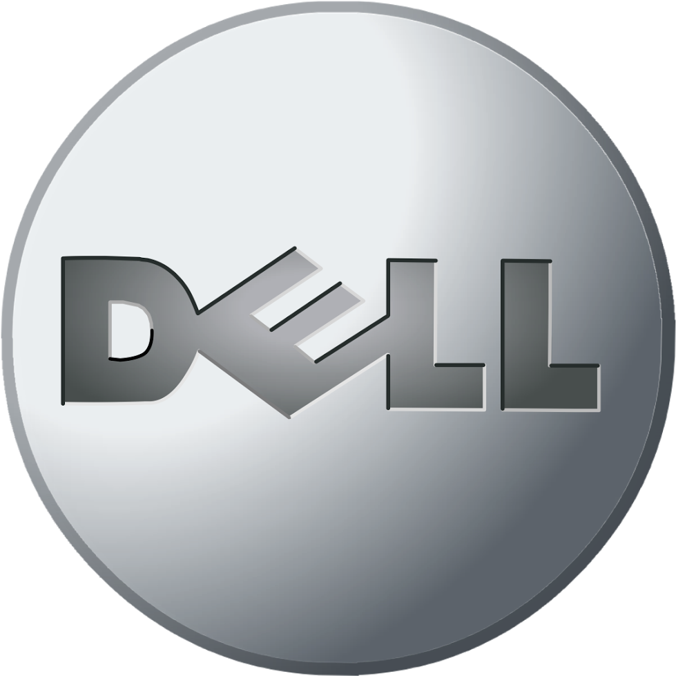 Dell Logo3 D Rendering PNG Image