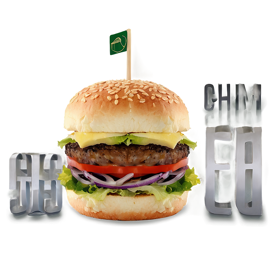 Deluxe Cheeseburger Special Png Odx55 PNG Image