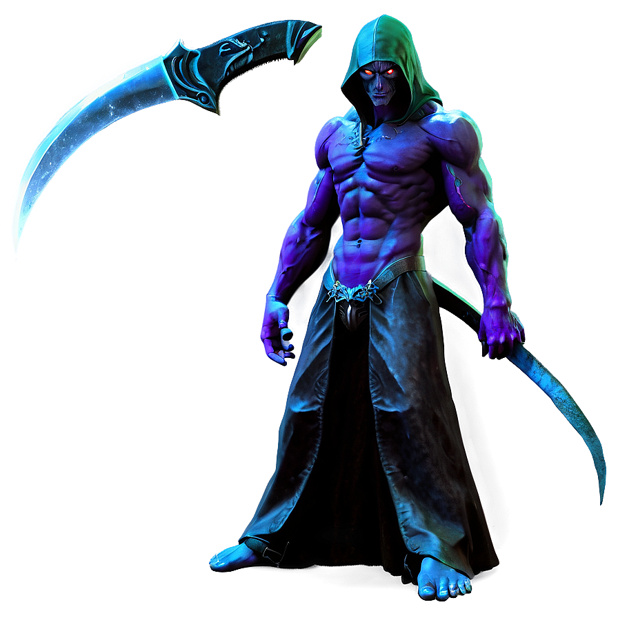 Demon With Scythe Png Yyk63 PNG Image