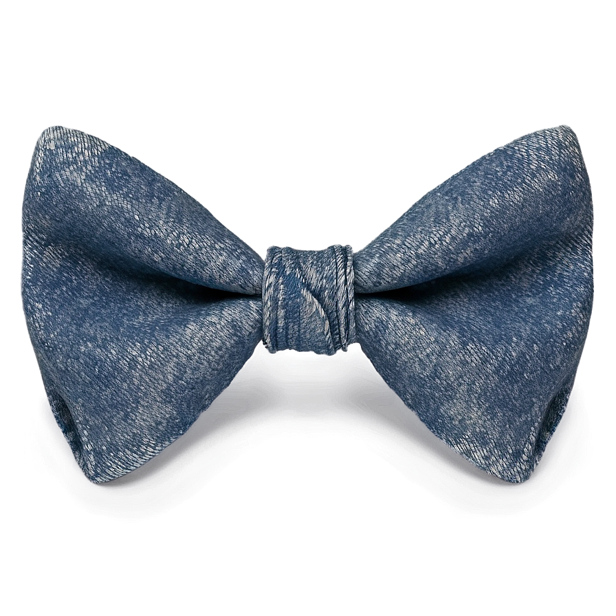 Denim Bow Tie Png Xrr90 PNG Image