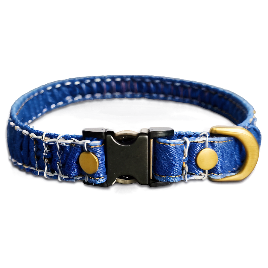 Denim Cat Collar Png 06292024 PNG Image