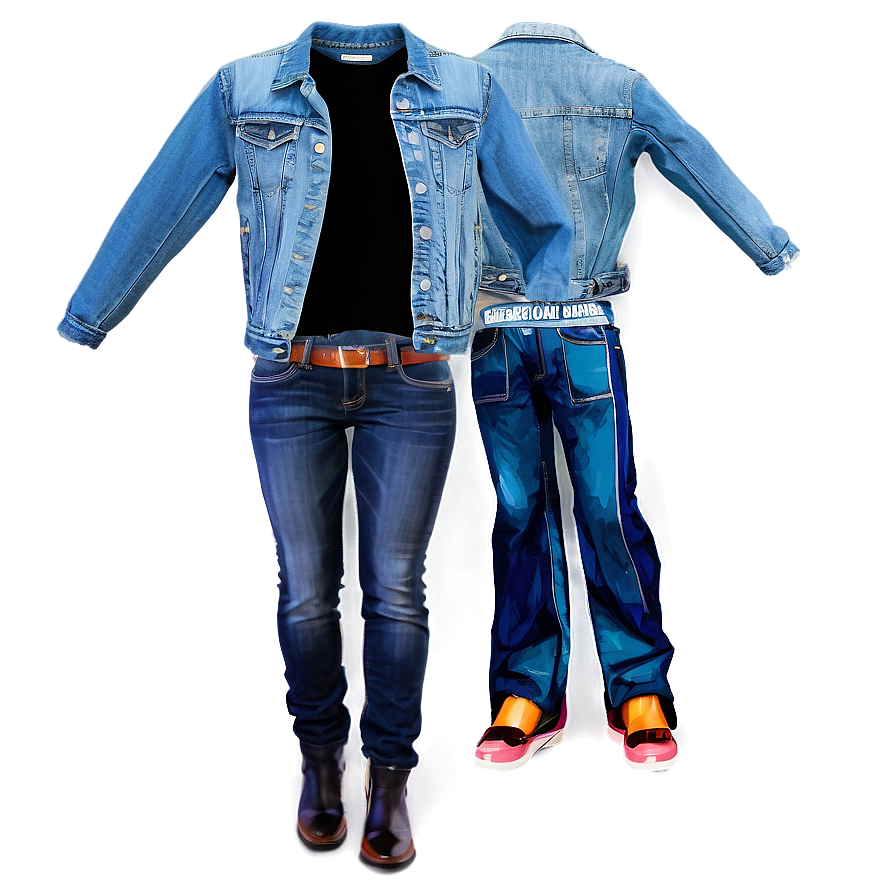 Denim Jeans And Jackets Png Dgp PNG Image