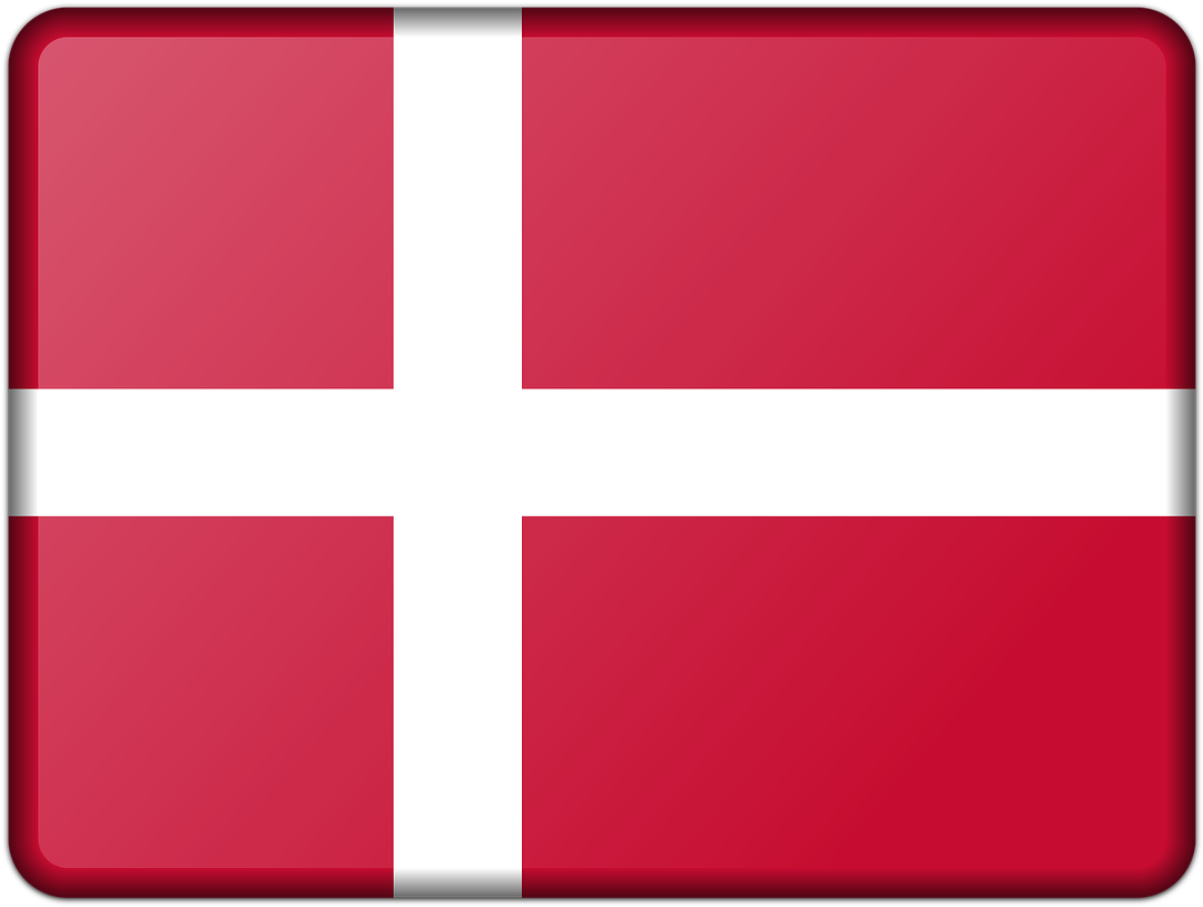 Denmark Flag Graphic PNG Image