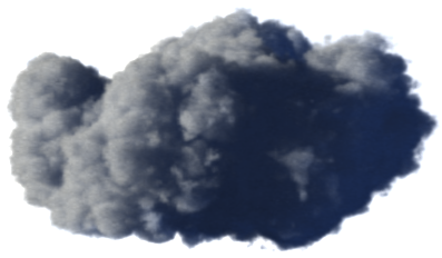 Dense Smoke Cloud Graphic PNG Image