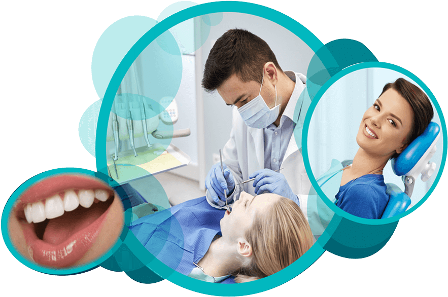 Dental Care Professionalsand Patient PNG Image