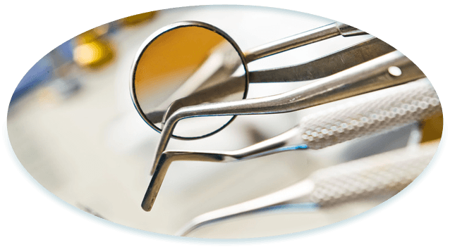 Dental Instruments Closeup PNG Image