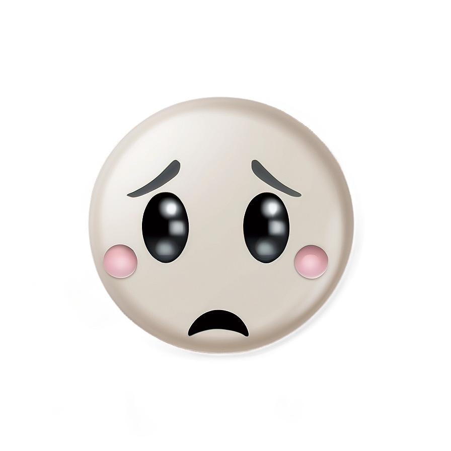 Depressed Emoji Png Ilj PNG Image