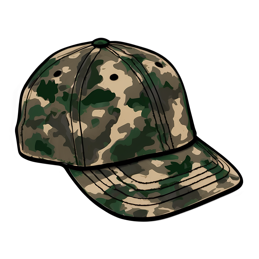 Desert Camo Hat Png Rbg35 PNG Image