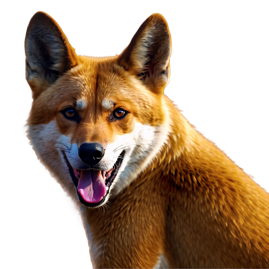 Desert Dingo Artwork Png 54 PNG Image