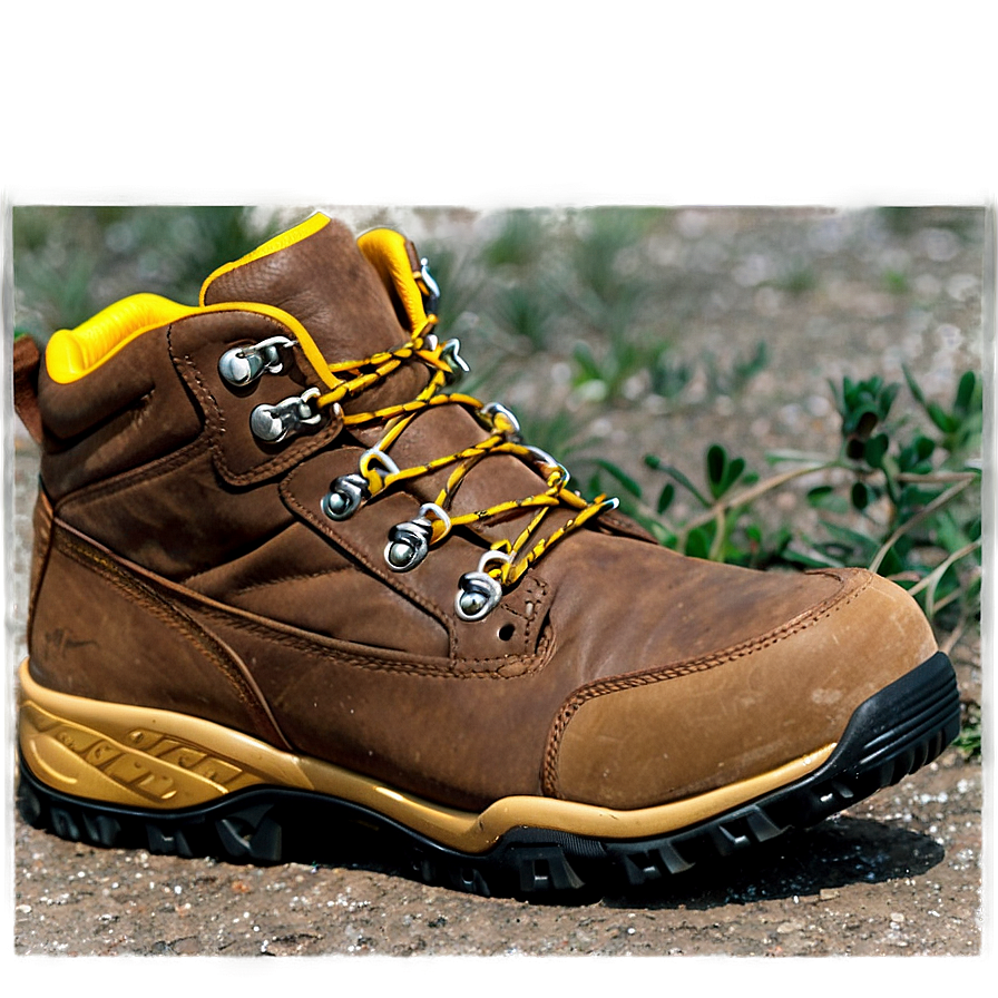 Desert Hiking Boots Png Jnv77 PNG Image