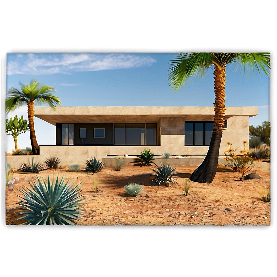 Desert Modern Home Png 04292024 PNG Image