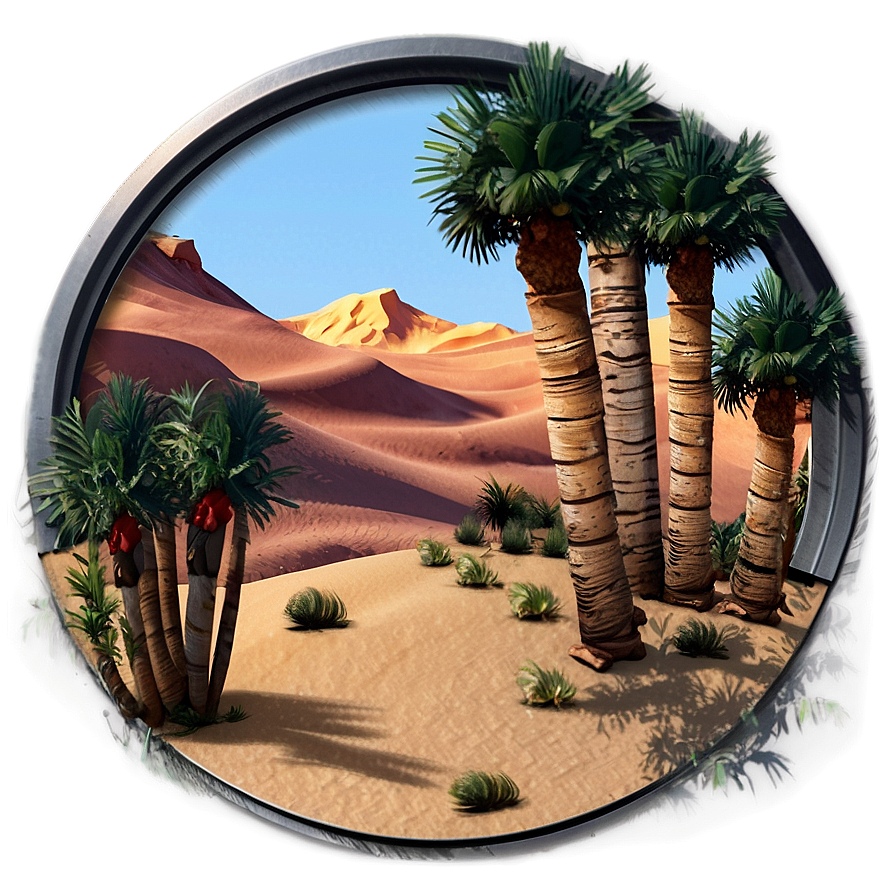 Desert Oasis Png Lnw69 PNG Image