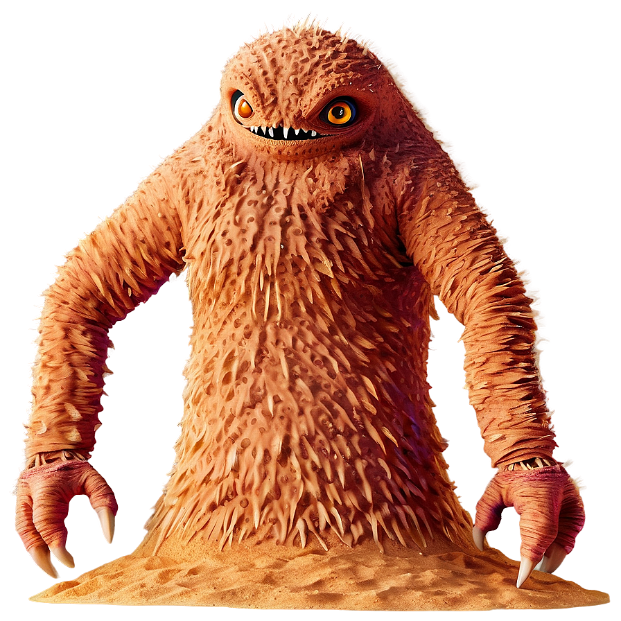 Desert Sand Monster Png Dss16 PNG Image