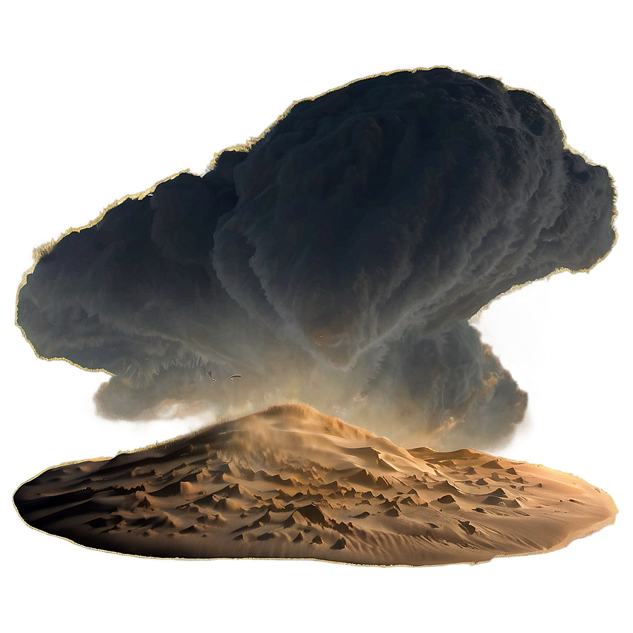 Desert Sandstorm Png Wqy PNG Image