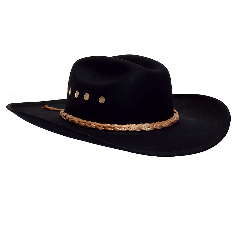 Designer Black Cowboy Hat Png Mps PNG Image