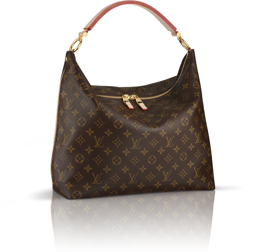 Designer Monogram Purse PNG Image