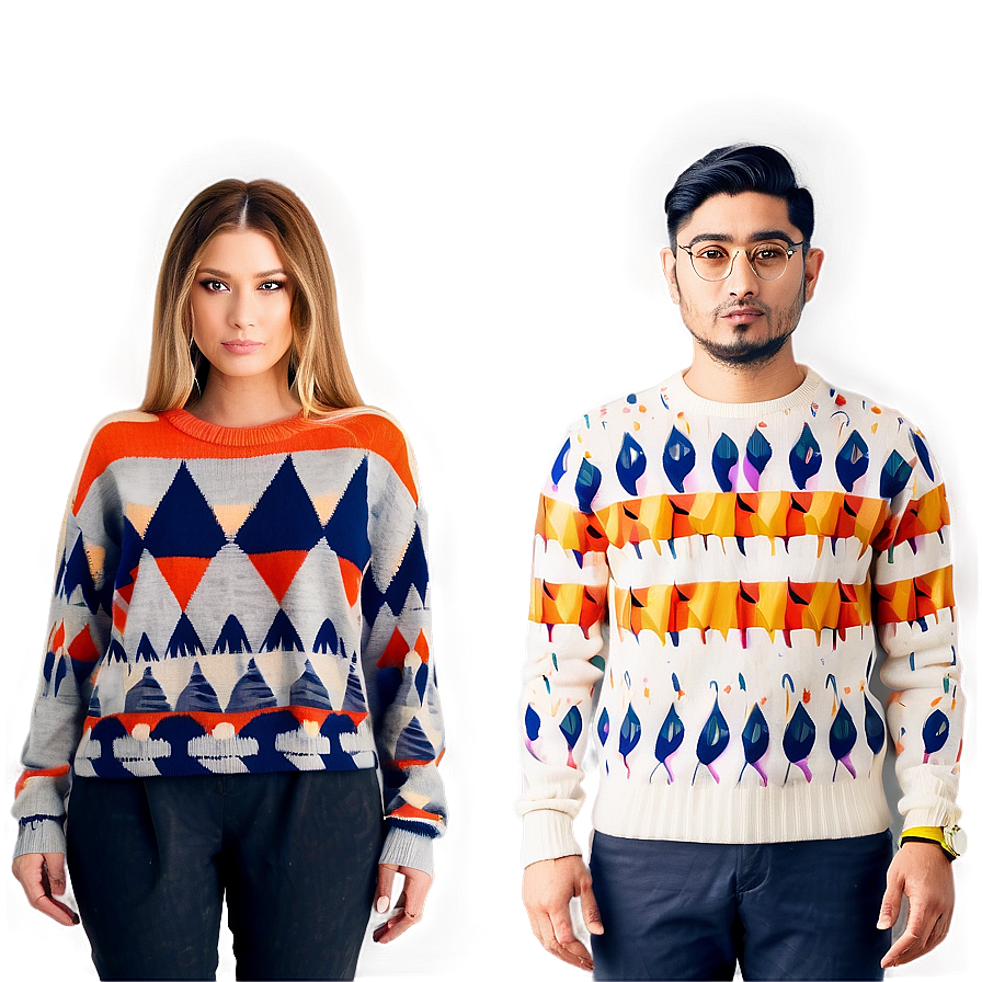 Designer Sweater Collection Png Wbh45 PNG Image