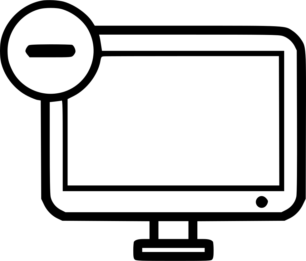 Desktop Computerand Key Icon PNG Image