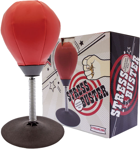 Desktop Punching Bag Stress Reliever PNG Image