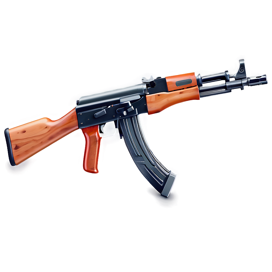 Detailed Ak 47 Illustration Png Jgb5 PNG Image