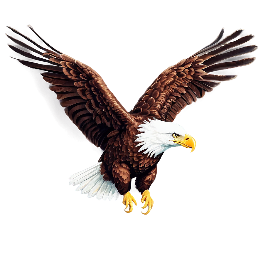 Detailed American Eagle Png Gxu PNG Image