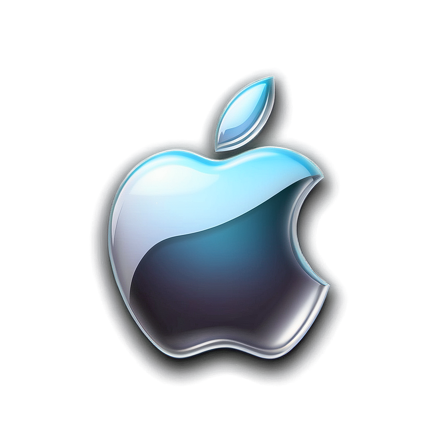 Detailed Apple Logo Rendering Png Mgx49 PNG Image