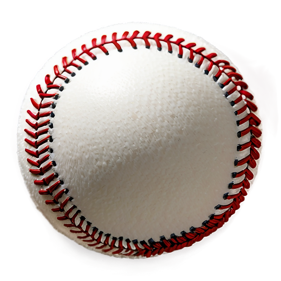 Detailed Baseball Stitching Artwork Png 06132024 PNG Image