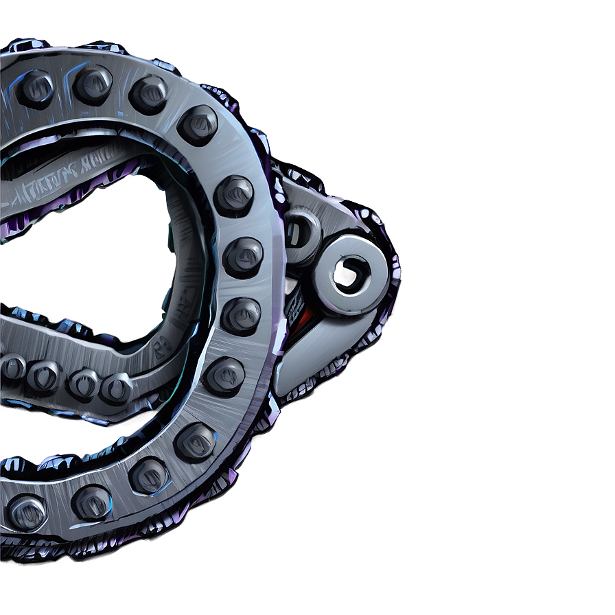 Detailed Bike Chain Drawing Png 22 PNG Image