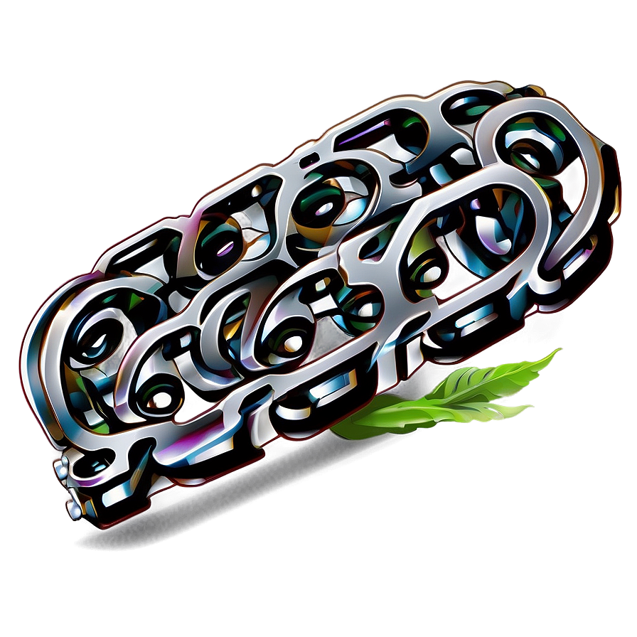 Detailed Bike Chain Drawing Png 26 PNG Image