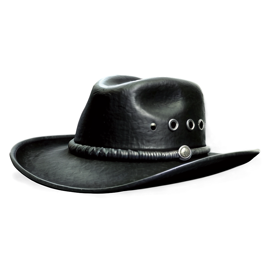 Detailed Black Cowboy Hat Png 81 PNG Image