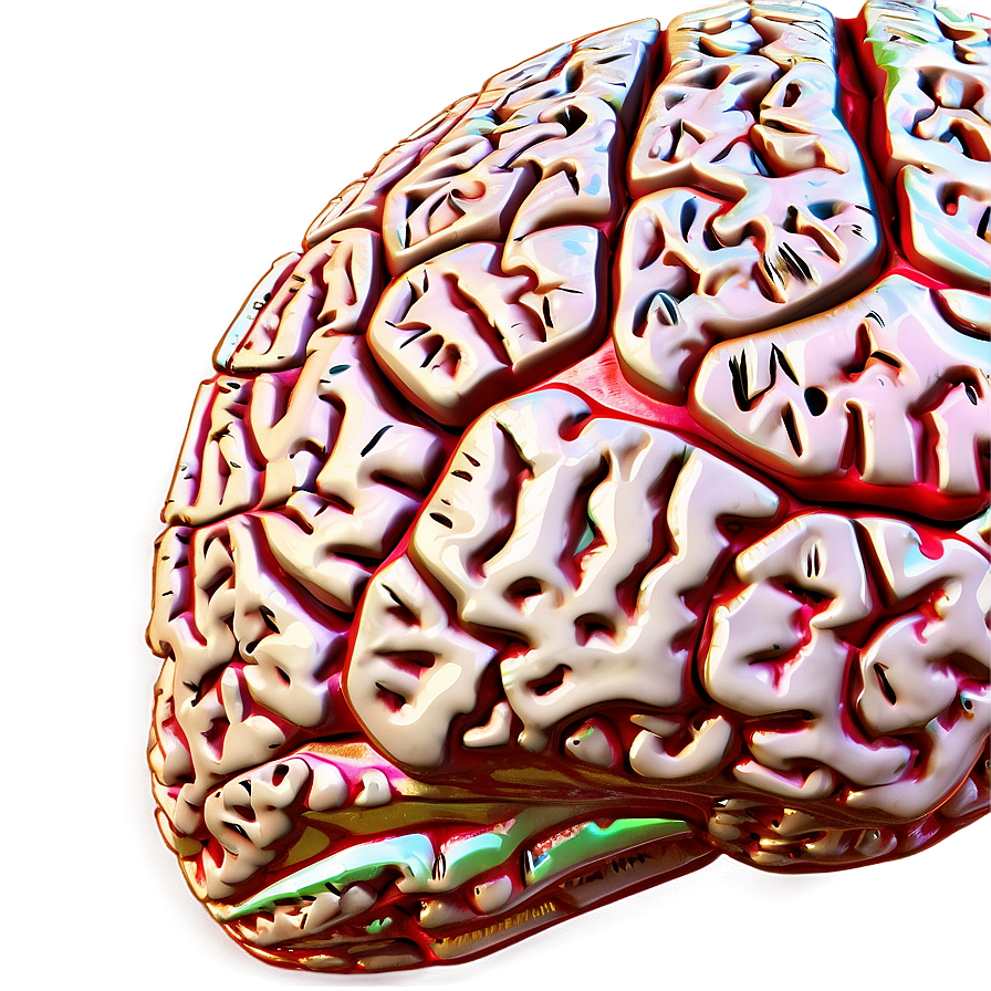 Detailed Brain Structure Png Uur74 PNG Image