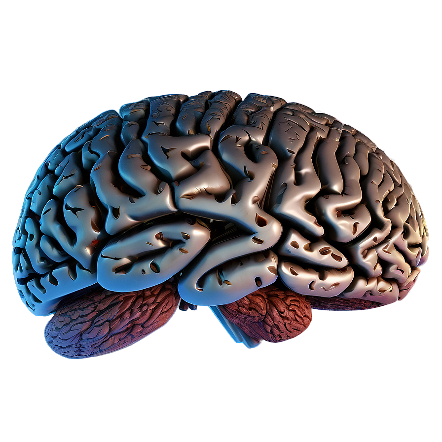 Detailed Brain Structure Png Wty33 PNG Image