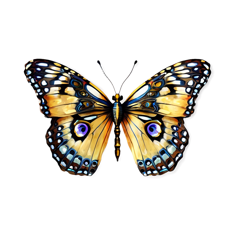 Detailed Butterflies Png 88 PNG Image