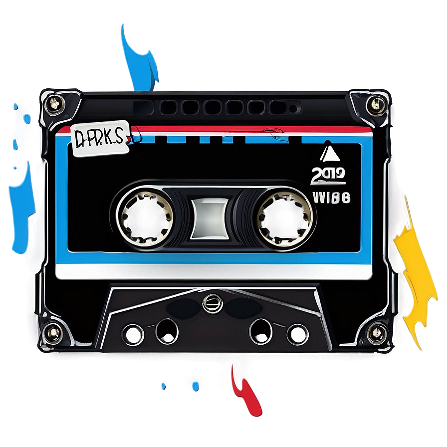 Detailed Cassette Tape Png Ijd PNG Image