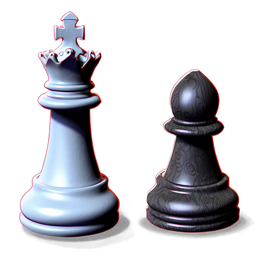 Detailed Chess Pieces Illustration Png 98 PNG Image