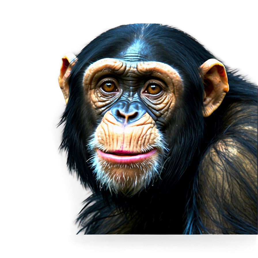 Detailed Chimpanzee Fur Texture Png 70 PNG Image