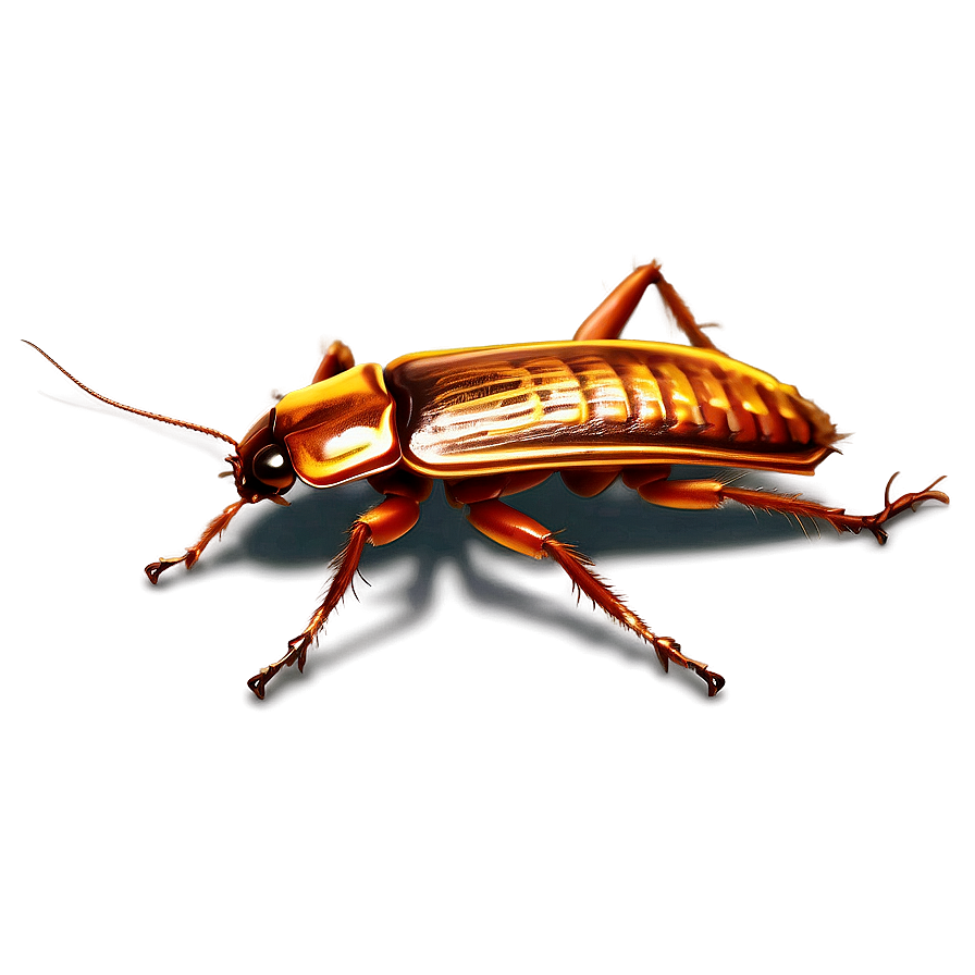 Detailed Cockroach Drawing Png Eru PNG Image